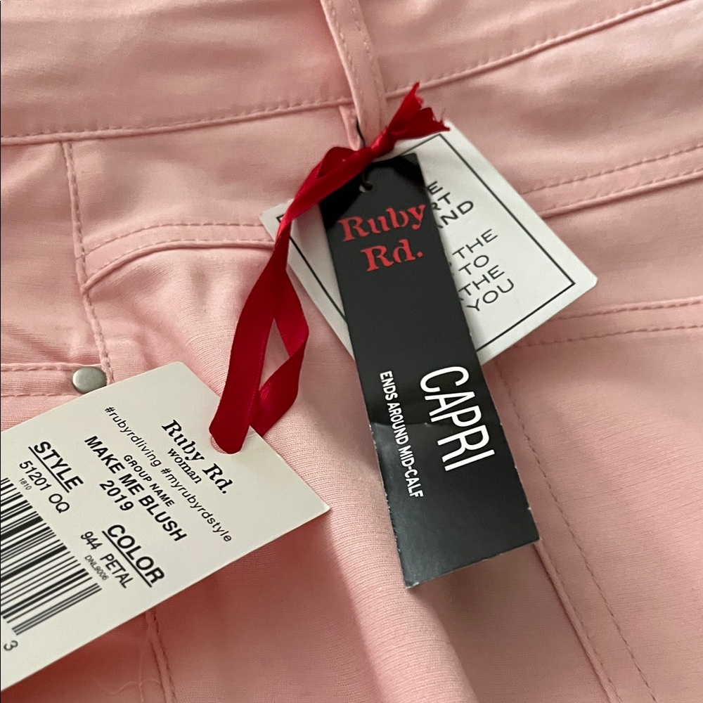 Ruby Rd. Pink Women's Shorts - Picture 3 of 6